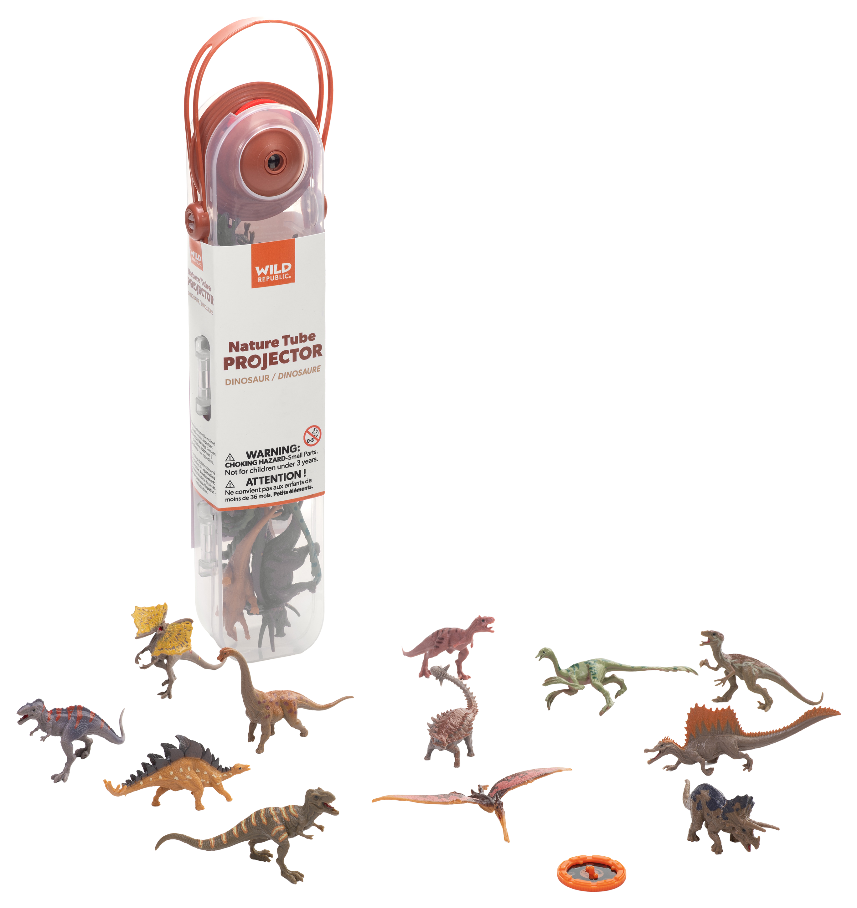 Wild Republic Nature Tube Projector Dinosaur Figure Playset | Bass Pro ...
